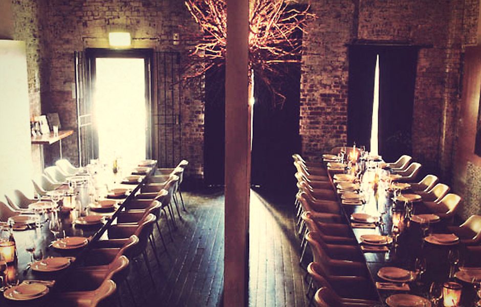 supper clubs table for 20