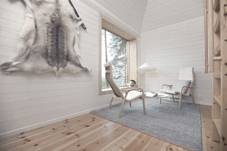 The Blue Cone, Sweden, Treehotel, travel,