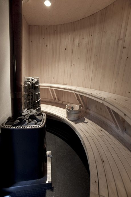Treehotel Sauna, travel, Sweden, grooming,