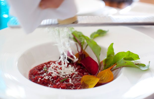 Beet Risotto, Tom Colicchio, Topping Rose House