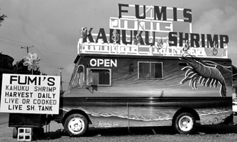 Oahu, shrimp truck, Fumi's