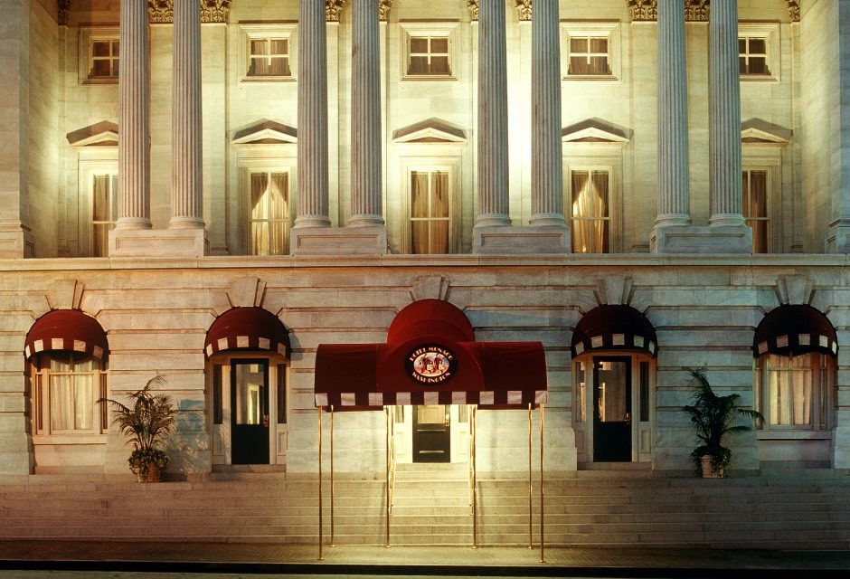 The Monaco Hotel dog friendly pet friendly washington DC robert mills historic landmark cheryl rowley corbusier mies van der rogh warren platner diego giacometti alberto federal style neoclassical temple of jupiter rome international spy museum the national portrait gallery the national museum of art, fords theater, Shakespeare theater, verizon center, convention center union station frette linen damask pillows nintendo bike share