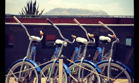 Bikes in Lima Peru by Luis Fernandez, NUMBER:Lab
