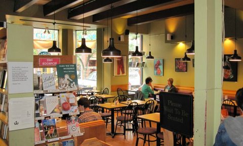 Trident, bookstore, cafe, Boston, Trident