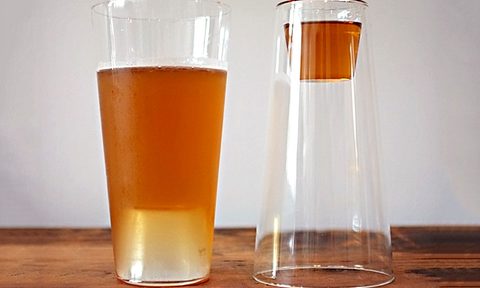 highwave beer shot glass shotglass