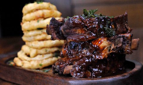 a new twist on your backyard barbecue black cherry ribs