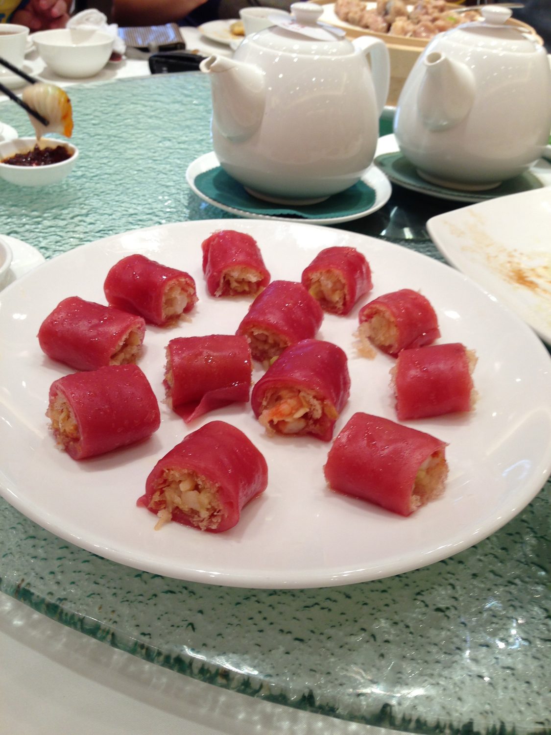 Red Rice Rolls at Beiyuan Cuisine