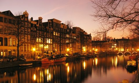 prinsengracht by night