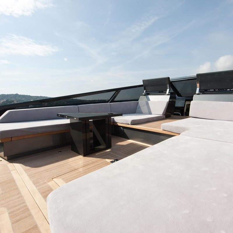 poweryacht porn the wally 55 deck upholstery