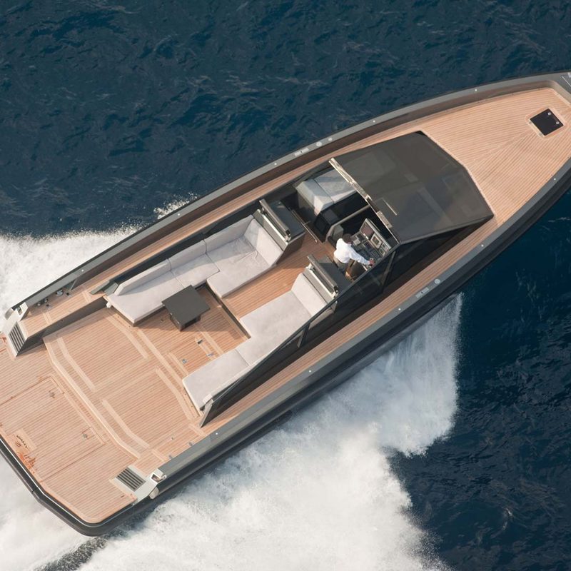 poweryacht porn the wally 55 top view