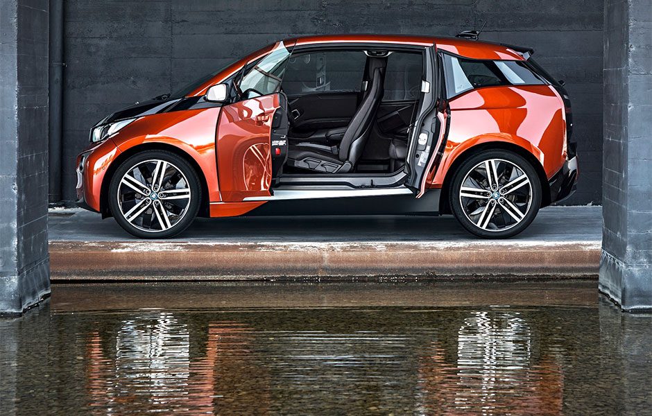 sienna miller and james franco unveil the bmw i3 electric car for some reason 2