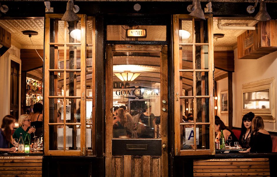 goat town nyc restaurant exterior
