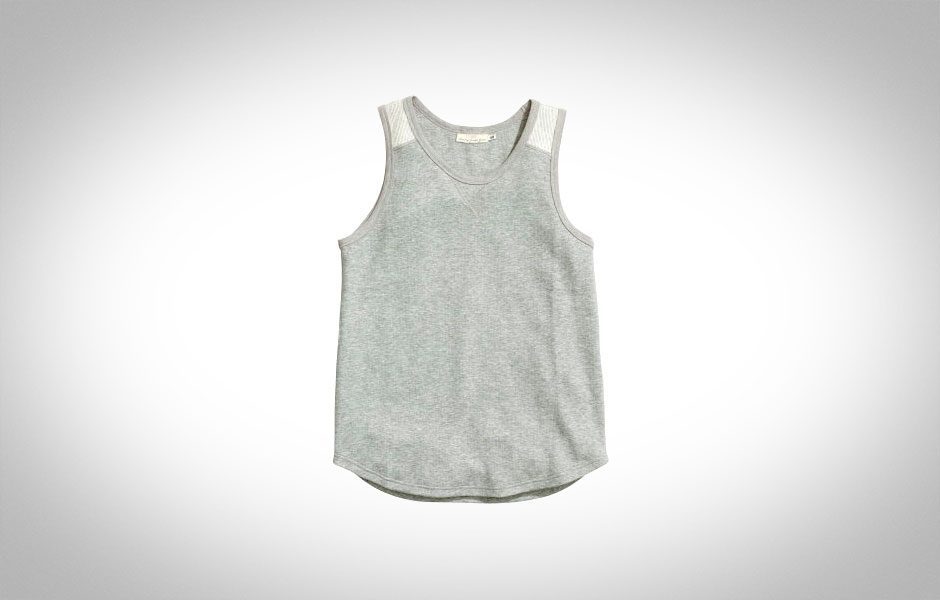 H&M Melange Tank Top, summer wardrobe, mens summer wardrobe