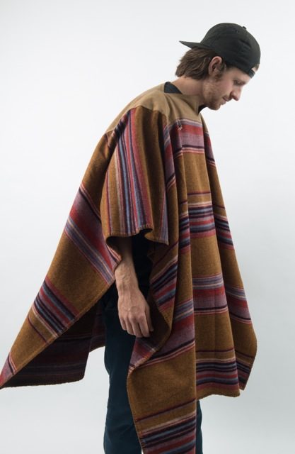on the road west america and woolrich wrxwa poncho jc
