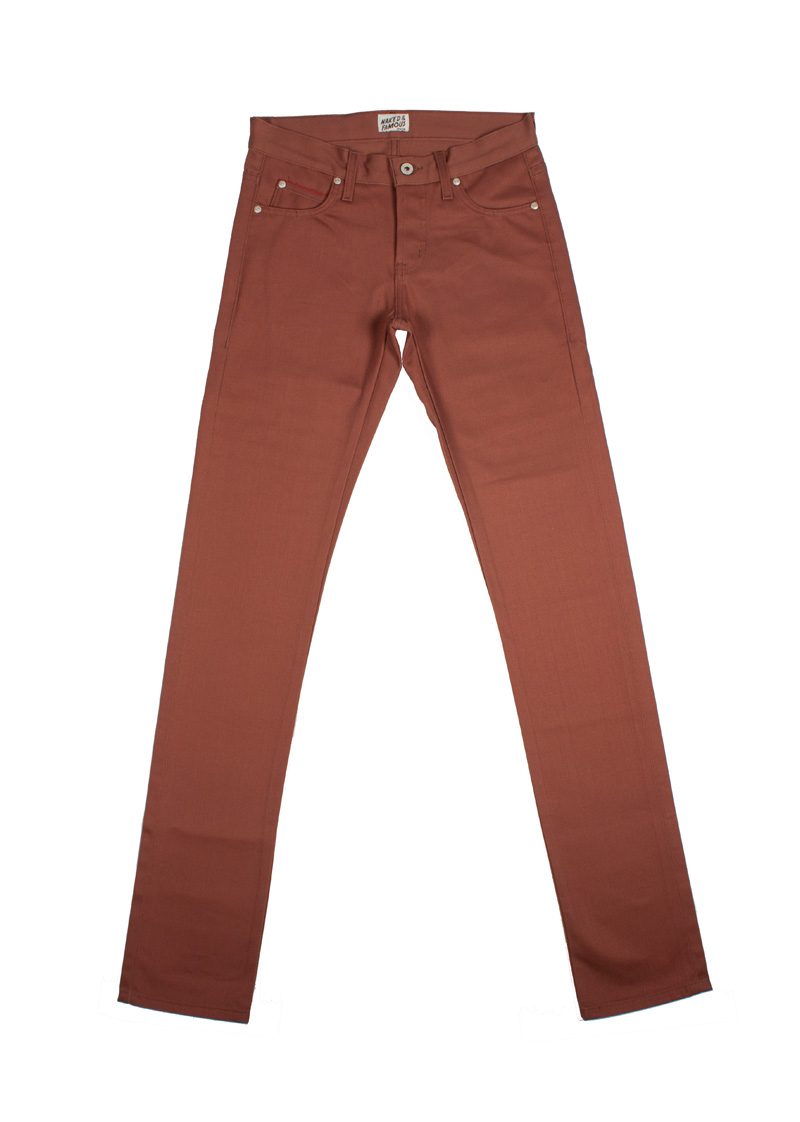 old cold picks fall naked  amp famous chino in rust