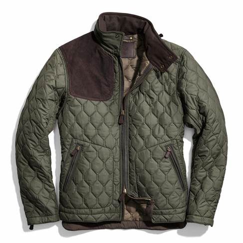 olive falls military inspired color coach jkt