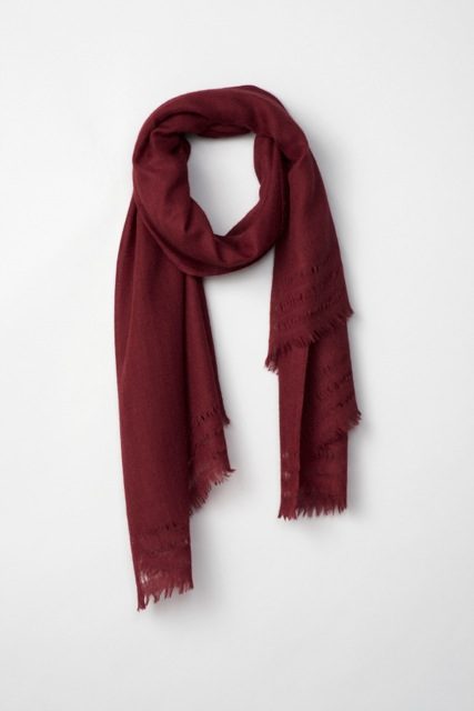 fall trend burgundy a peace treaty scarf