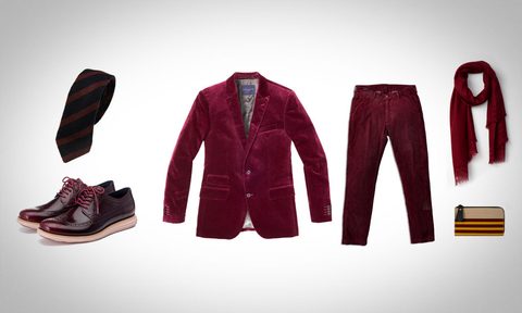 fall trend burgundy header