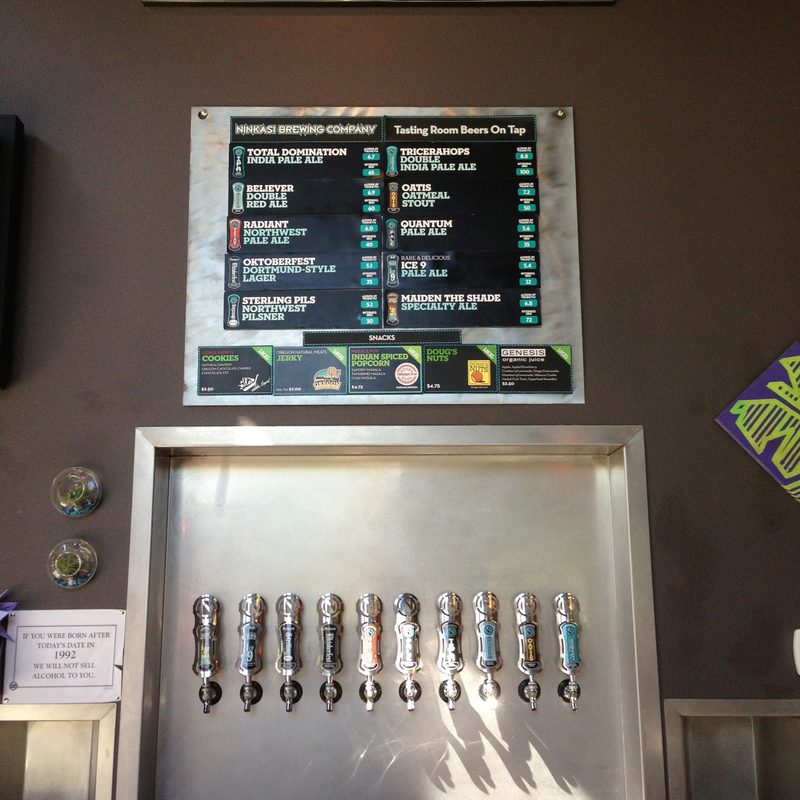 Ninkasi Brewing, Eugene Oregon