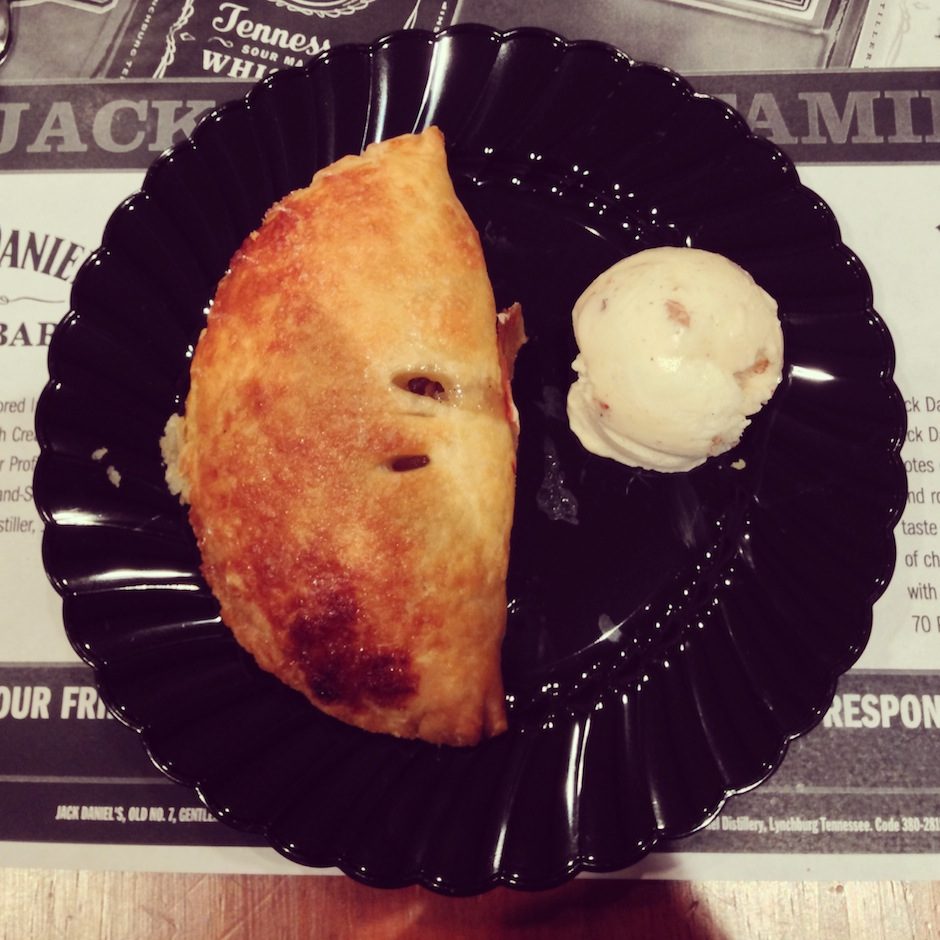 Tennessee Apple Hand Pie with Pralines & Cream