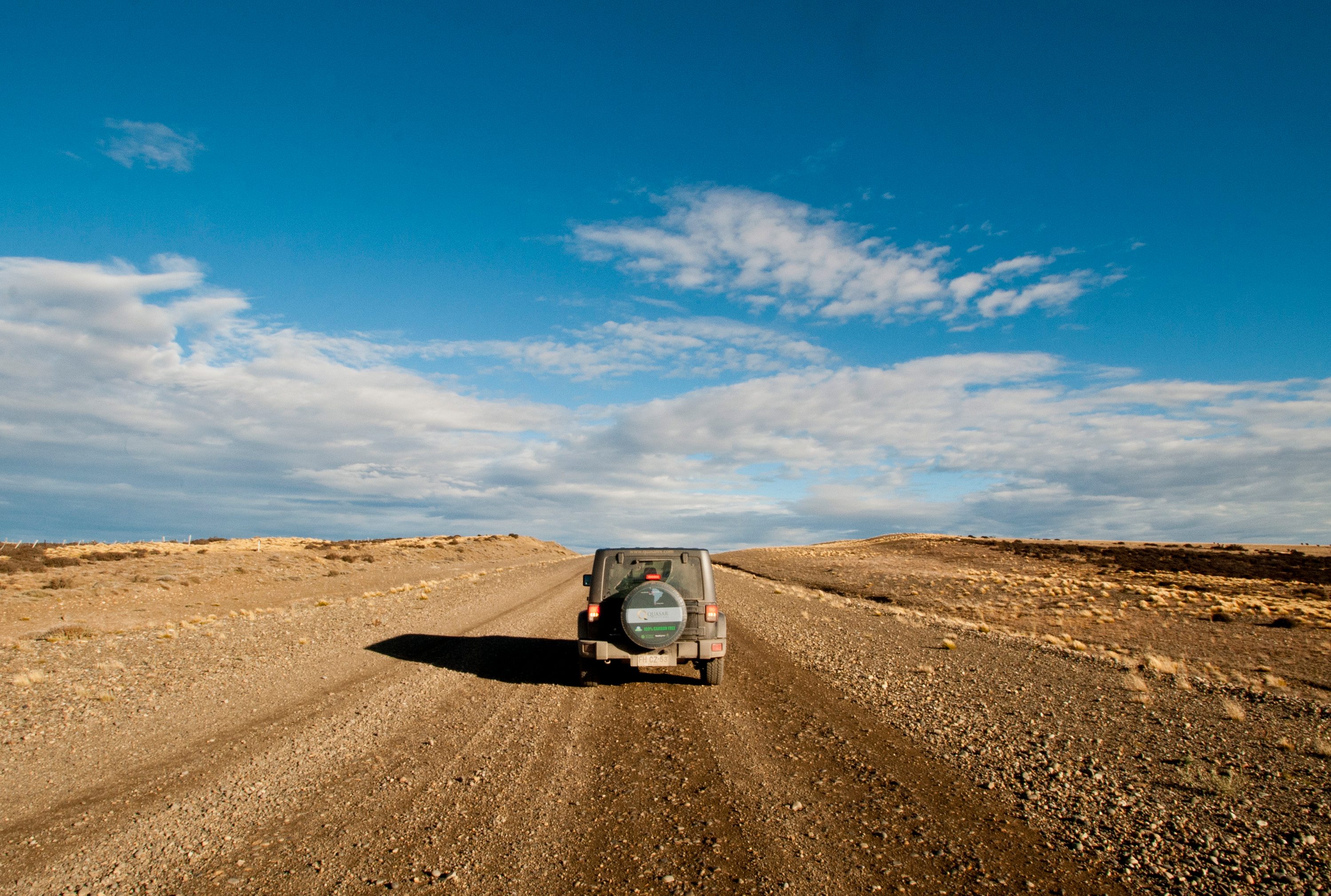 Quasar Expeditions Jeep Wranger Rubicon Wild Patagonia Torres del Paine perito moreno glacier ice berg
