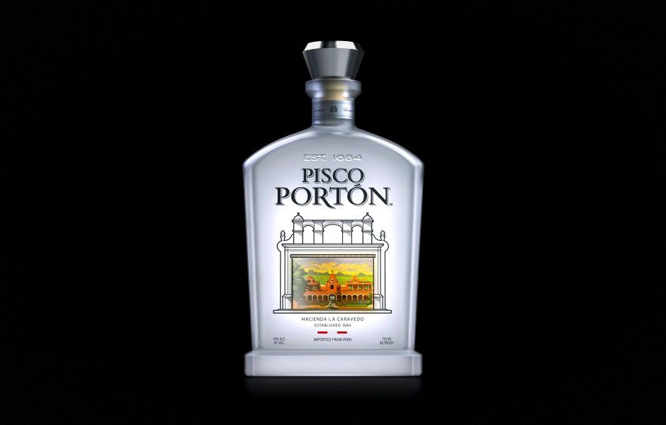 porton pisco peruvian liquor drink