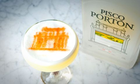 porton pisco peruvian liquor drink sour