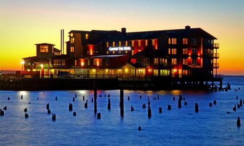 9 american towns romantic getaways canary pier hotel