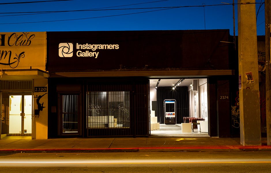 social media art collide launch instagramers gallery instagrammers exterior