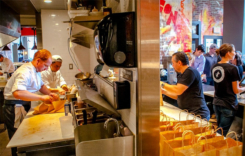 Kitchen at TR Street Foods