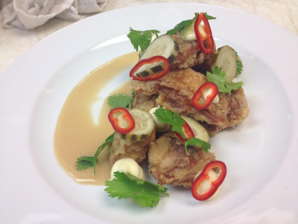 Bink's in Midtown Phoenix is one of the hottest new restaurants, thanks to dishes such as chicken karaage with lemon pickle and cilantro. 
