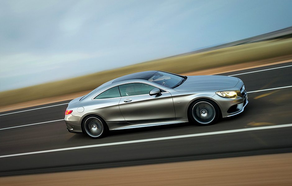 mercedes new s class coupe loves corners much actively leans 15