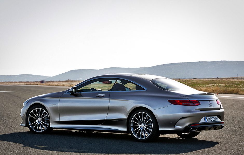 mercedes new s class coupe loves corners much actively leans 16