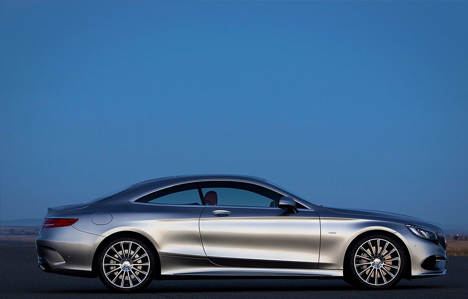mercedes new s class coupe loves corners much actively leans 20