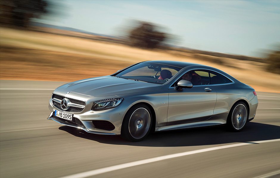 mercedes new s class coupe loves corners much actively leans 22