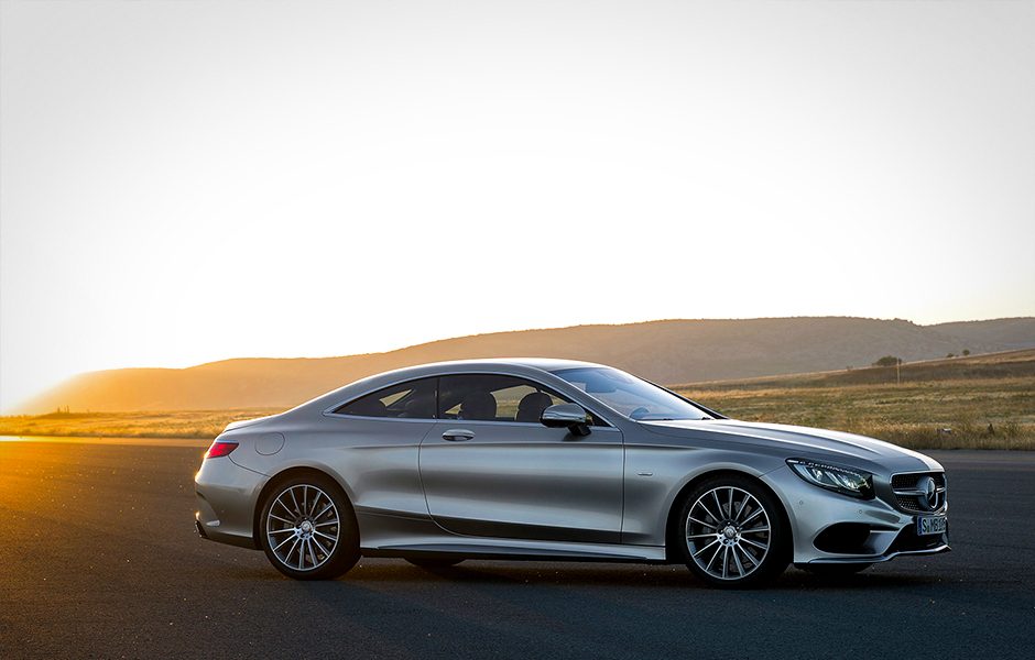 mercedes new s class coupe loves corners much actively leans 24
