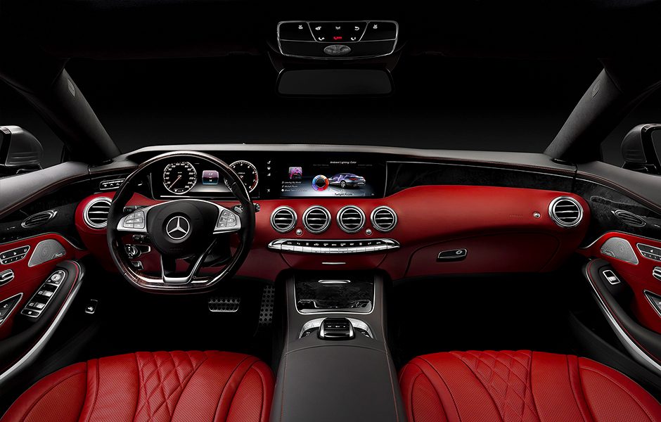 mercedes new s class coupe loves corners much actively leans 8