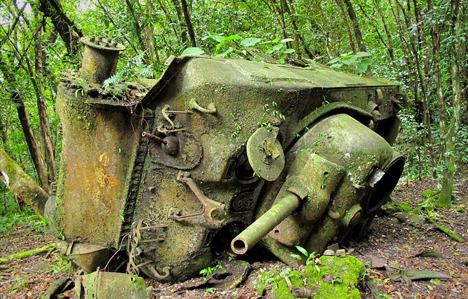 beaten path 5 wwii sites history channel peleliu island
