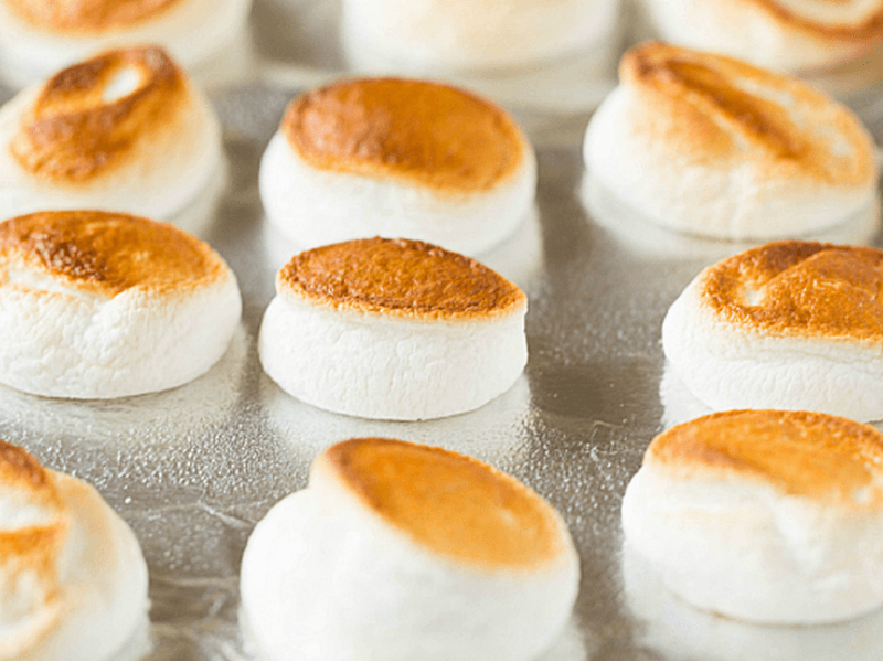 Toasted marshmallows