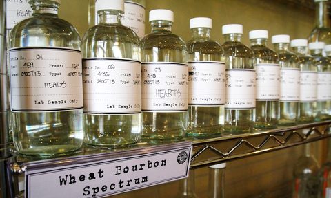 spirit education moonshine university wheated bourbon tests