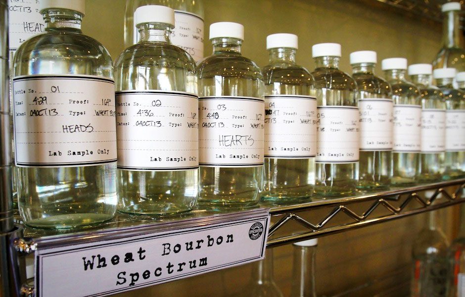 spirit education moonshine university wheated bourbon tests