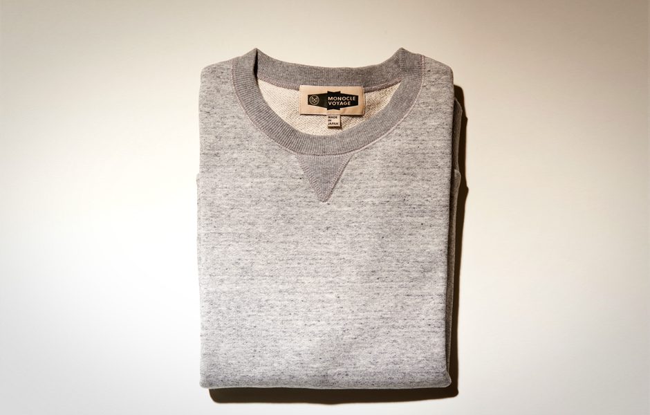 Voyager grey sweater
