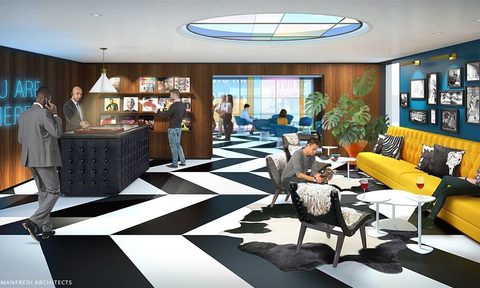 verb hotel lobby of the