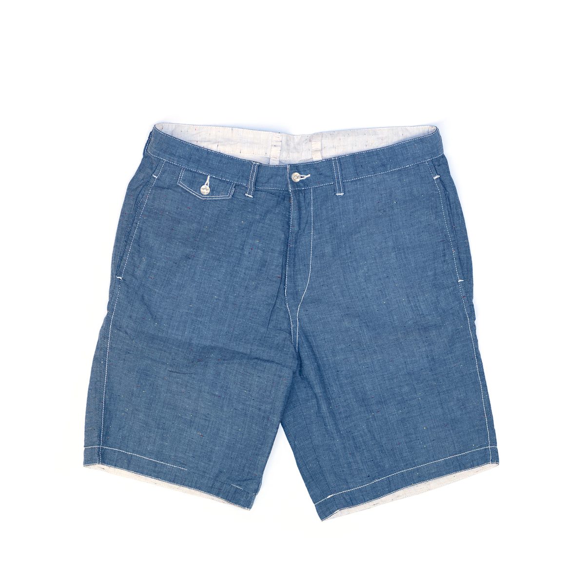 whats bag memorial day weekend burkmanbros blue chambrayshort