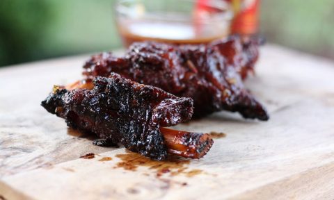 stout sriracha bbq sauce ribs