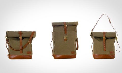 Canvas roll bag Rolltote