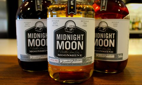 midnight moon, moonshine, alcohol, liquor