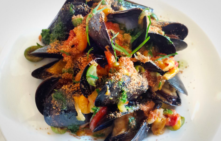 Mussels Piperade