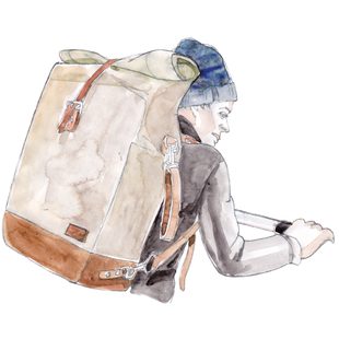 JPLC RollTote Illustration by Chris Sharp - Bicycle