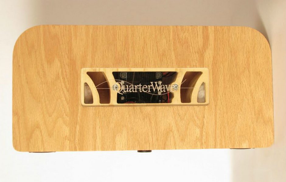 quarterwave wireless speaker equal parts awesome science gorgeous aesthetics natural topside